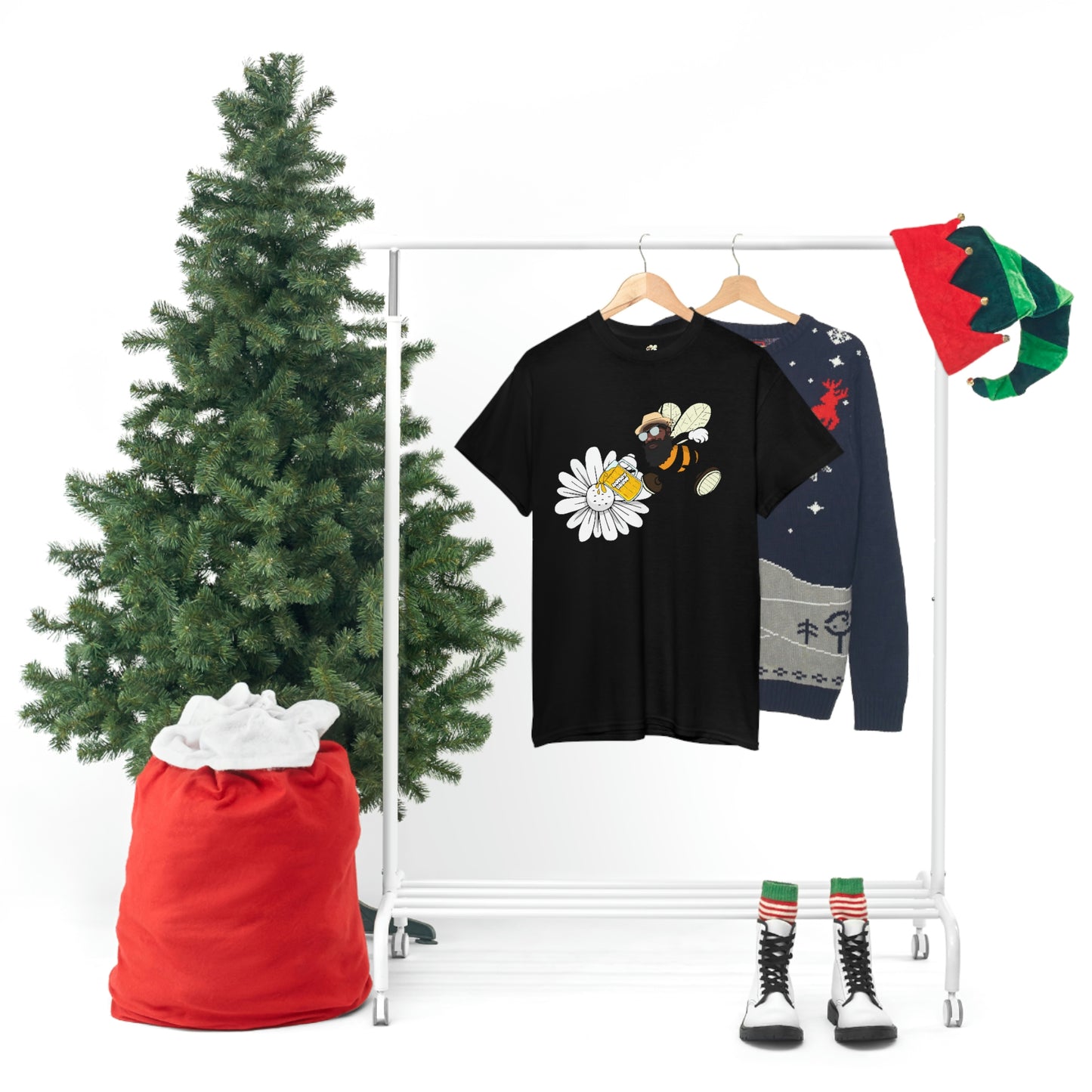 Fly Dre, Be Who U Bee, I am Just Brit Unisex Heavy Cotton Tee