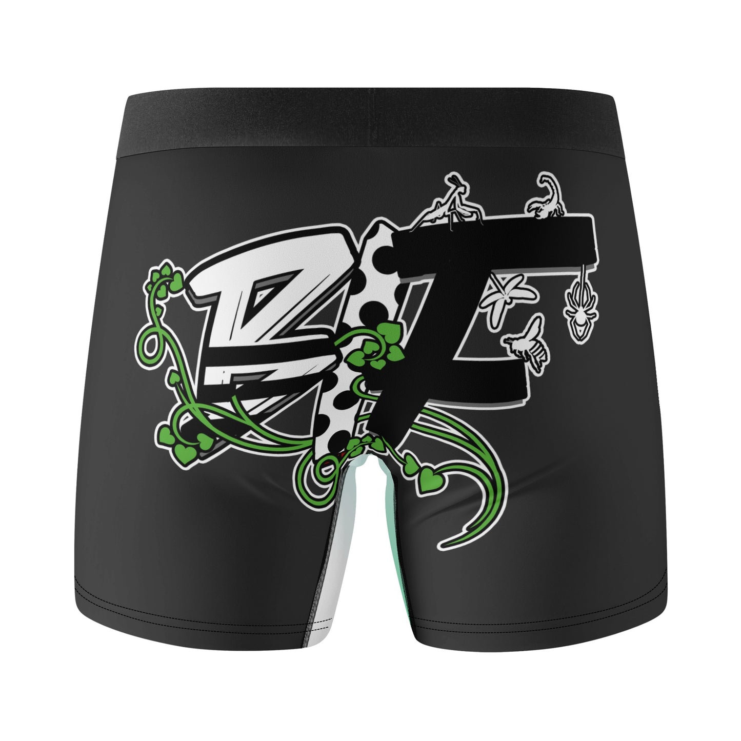 Black Insect Famili Men's Trunks Underwear