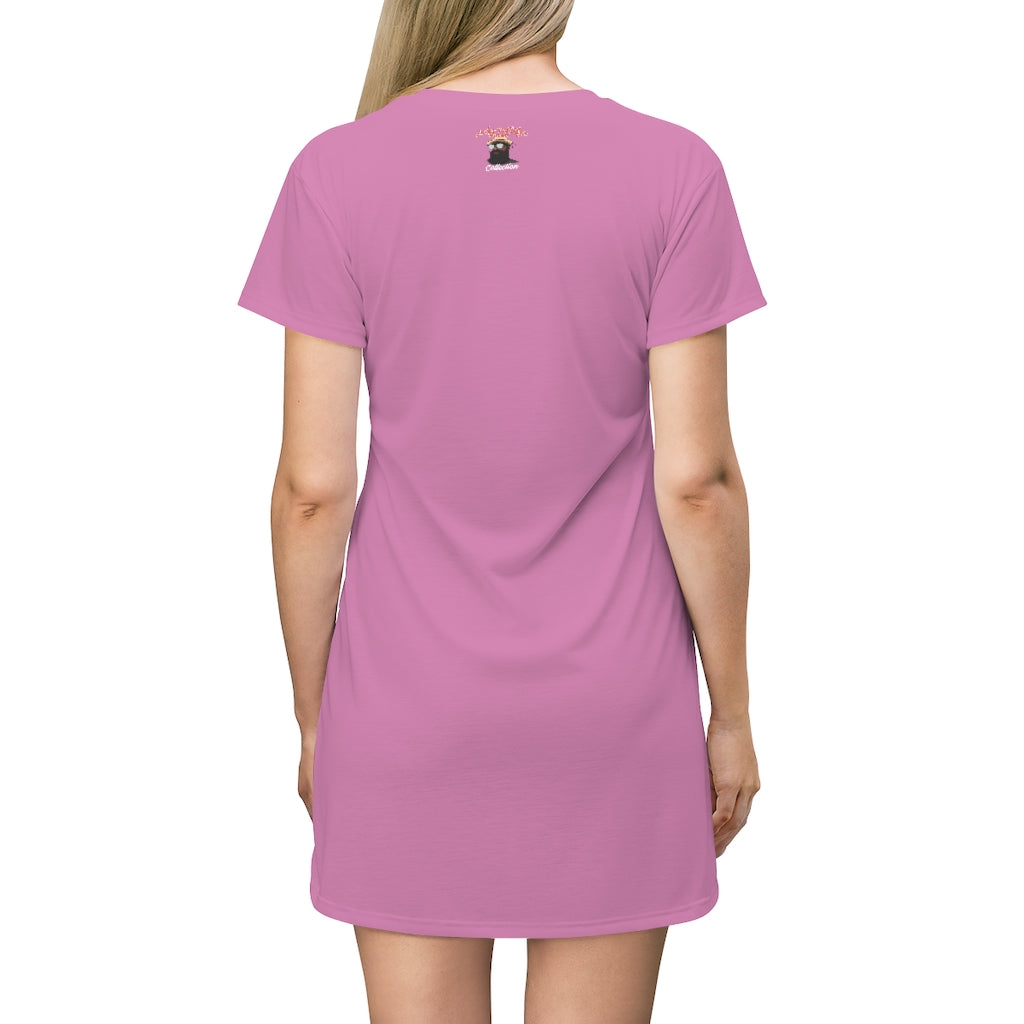 B M J Fashions T-Shirt Dress by Andre nostalgic Brown Collection