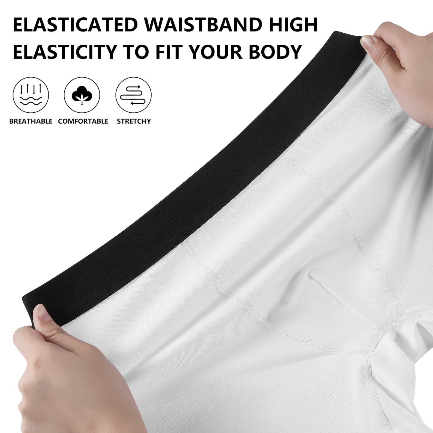 Black Insect Famili Men's Trunks Underwear