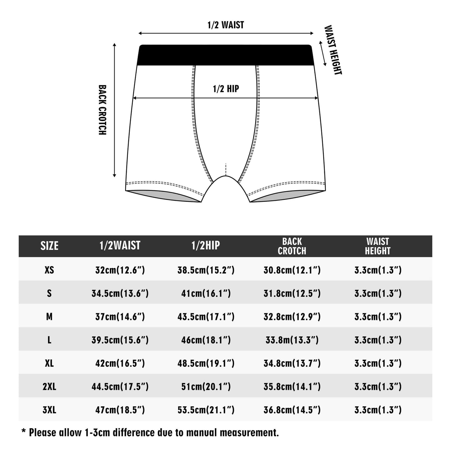 Black Insect Famili Men's Trunks Underwear