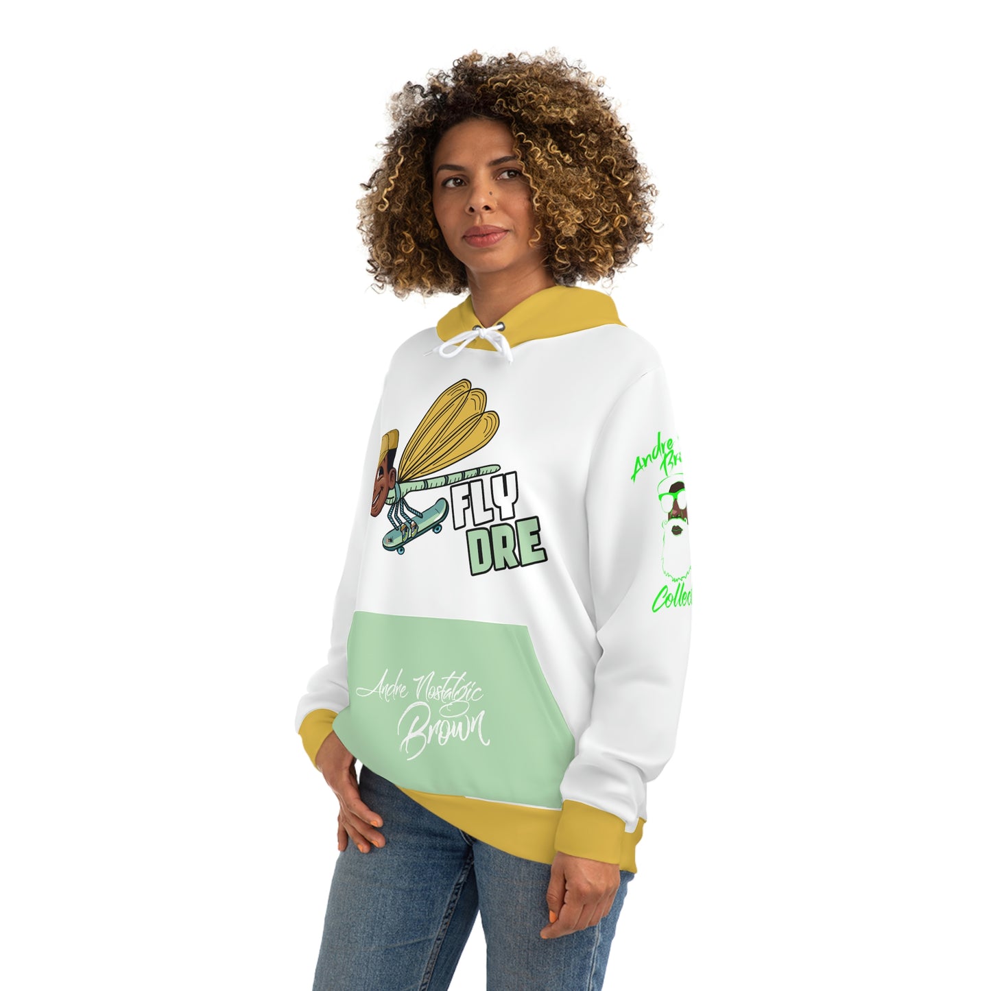 Fly Dre AOP Fashion Hoodie