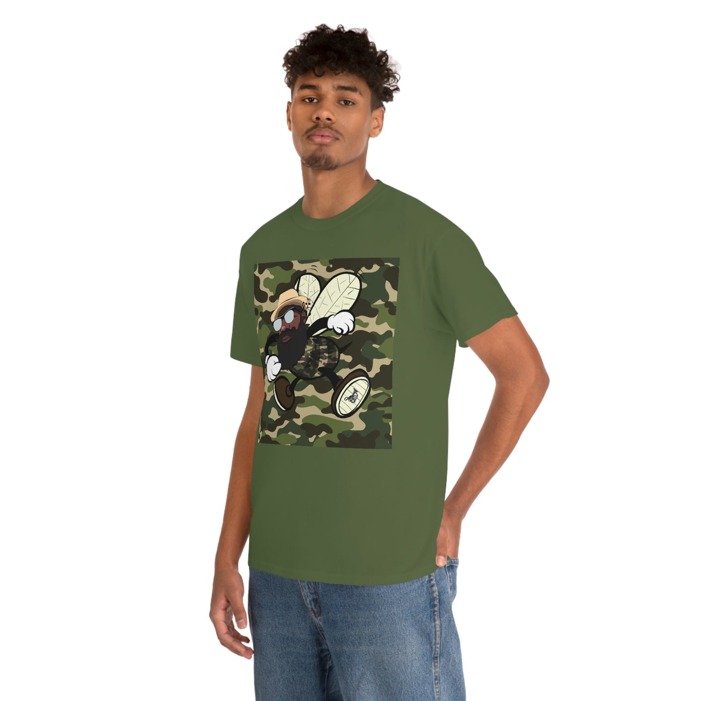 Fly Dre, Be Who U Bee, I am Just Brit Unisex Heavy Cotton Tee