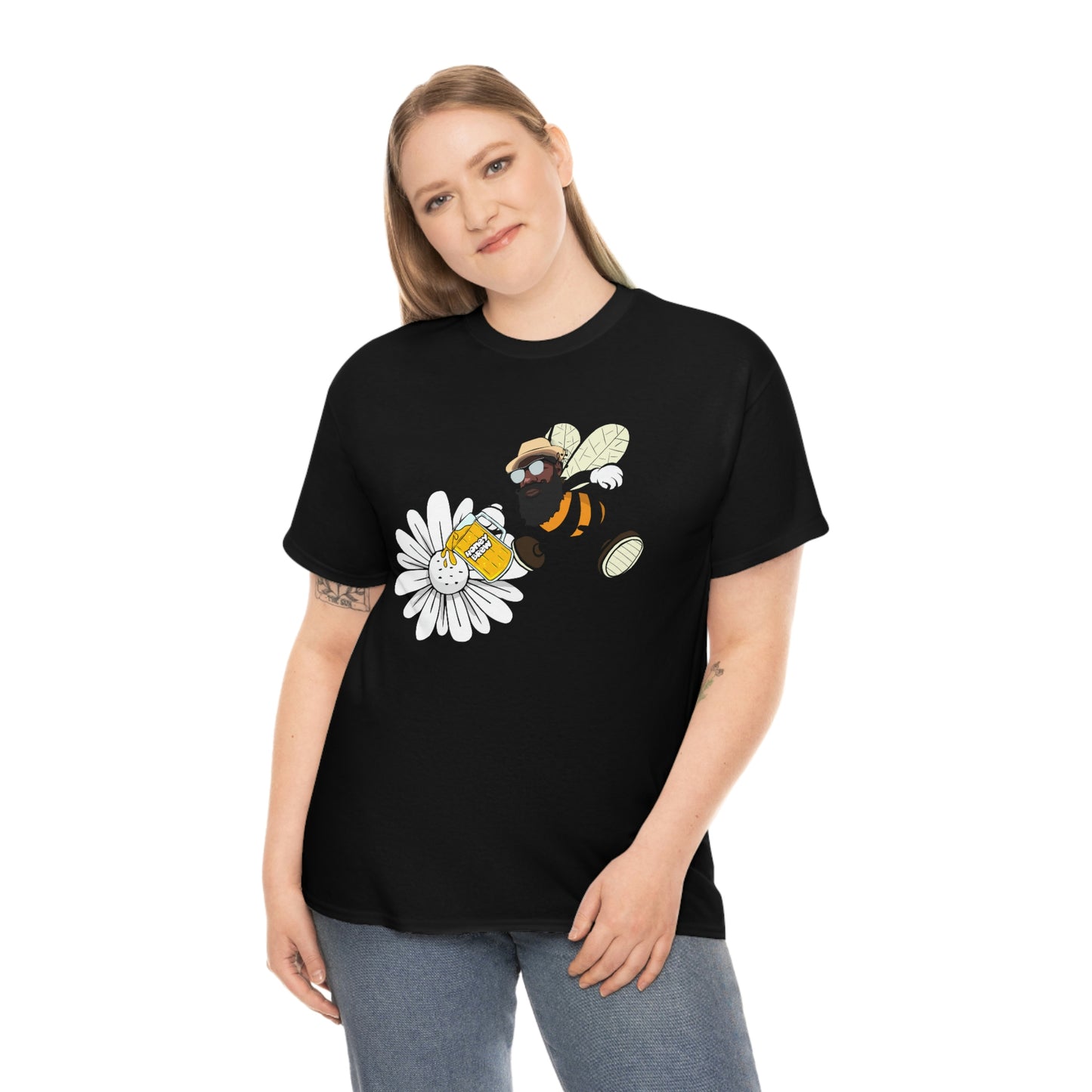 Fly Dre, Be Who U Bee, I am Just Brit Unisex Heavy Cotton Tee