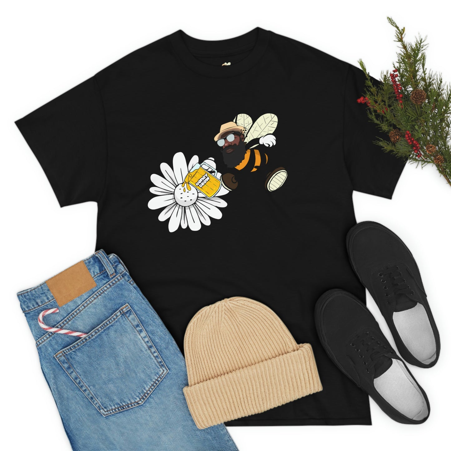 Fly Dre, Be Who U Bee, I am Just Brit Unisex Heavy Cotton Tee