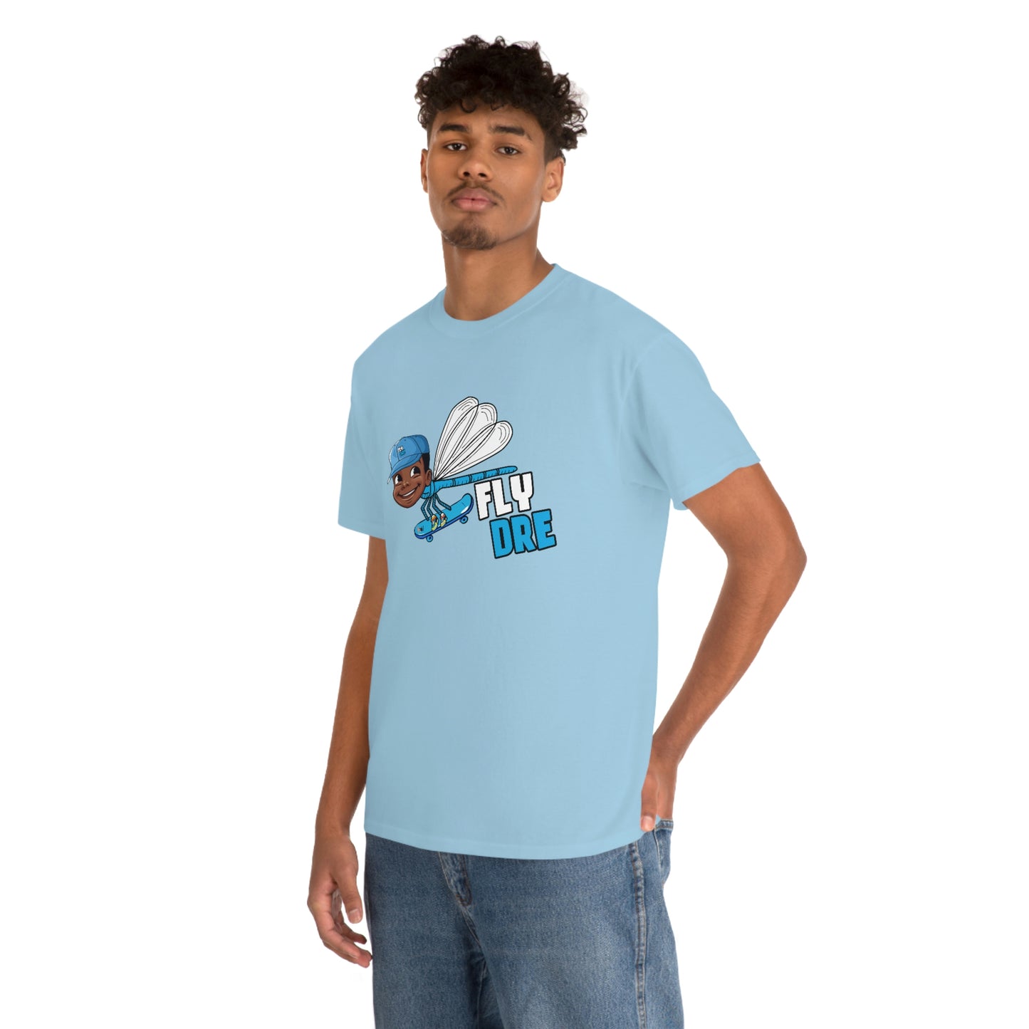 Fly Dre, Be Who U Bee, I am Just Brit Unisex Heavy Cotton Tee
