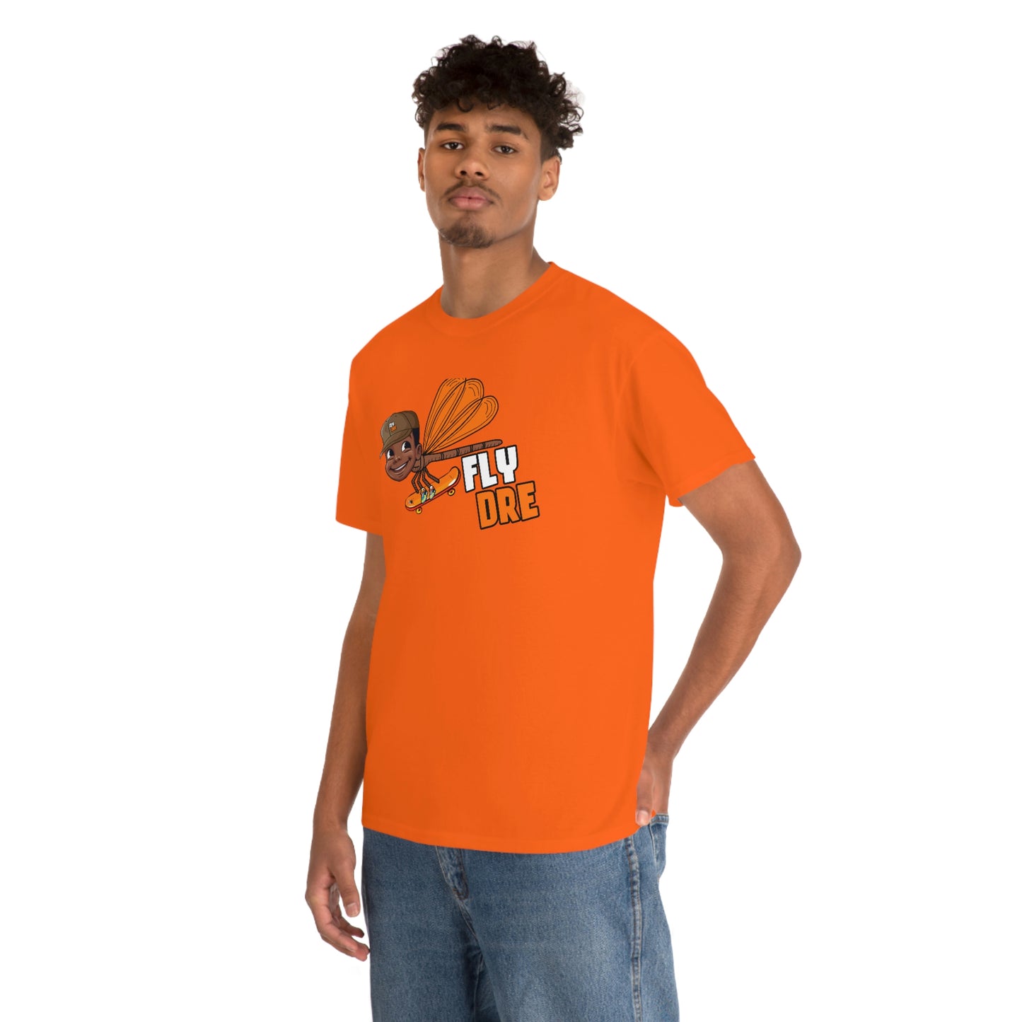 Fly Dre, Be Who U Bee, I am Just Brit Unisex Heavy Cotton Tee