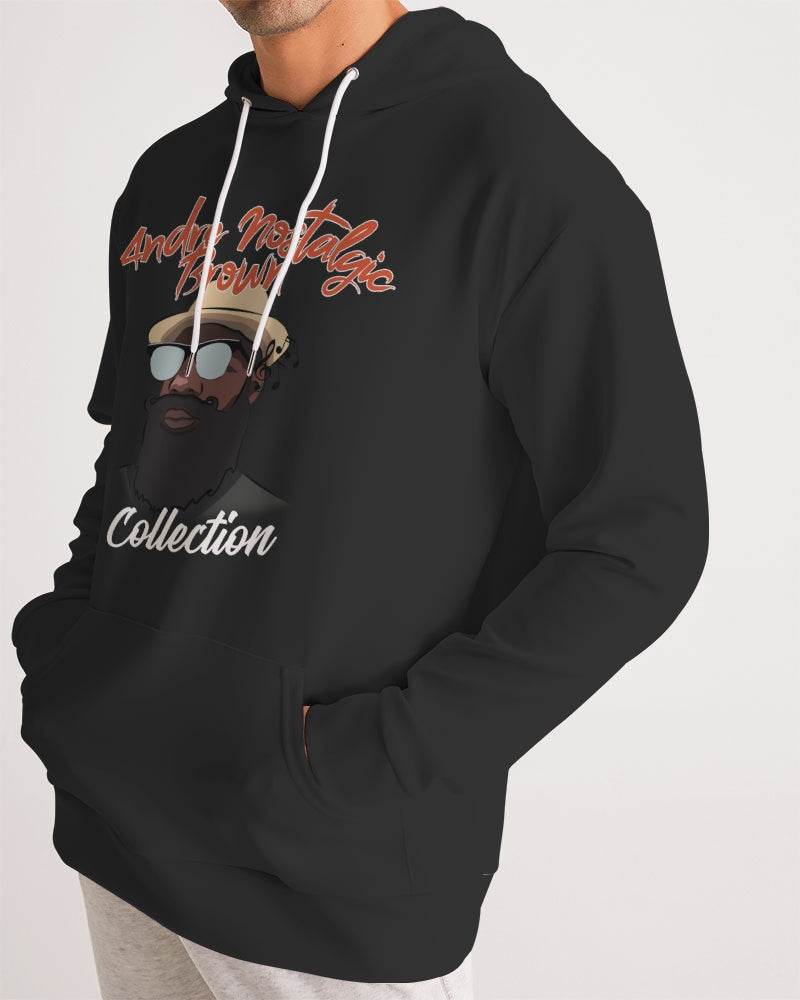 Andre Nostalgic Brown Logo Gold Edition Men's Hoodie