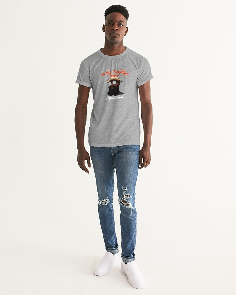 Andre Nostalgic Brown Collection Logo Gold Men's Graphic Tee