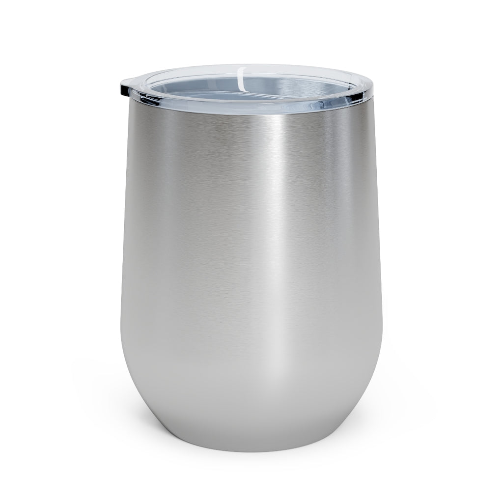 Andre Nostalgic Brown 12oz Insulated Wine Tumbler