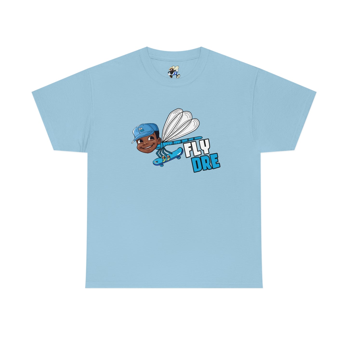 Fly Dre, Be Who U Bee, I am Just Brit Unisex Heavy Cotton Tee