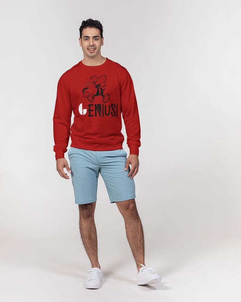 Be Who You Bee Men's Classic French Terry Crewneck Pullover