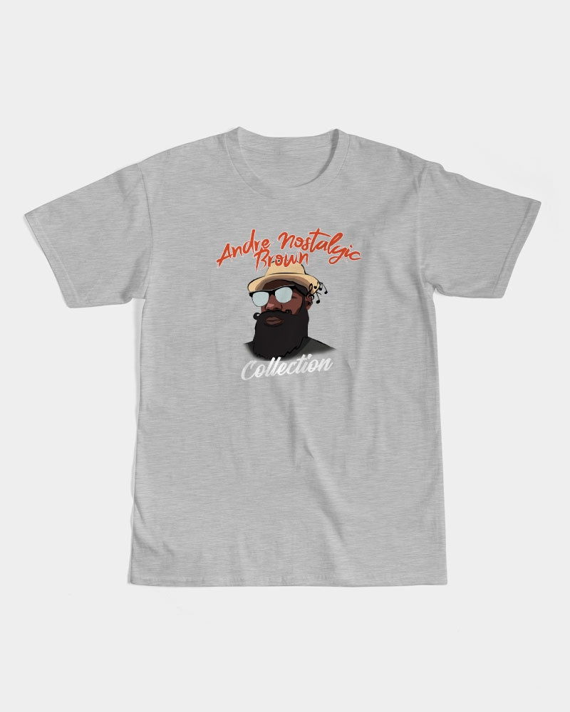 Andre Nostalgic Brown Collection Logo Gold Men's Graphic Tee