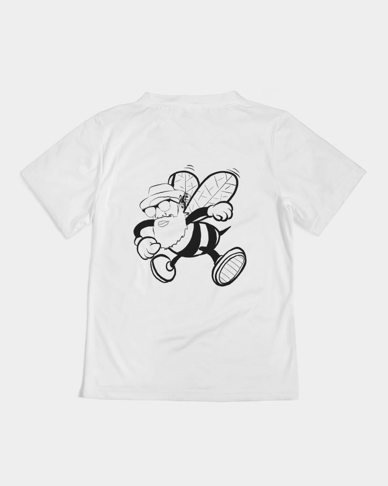 Bee Who U Be White/Black Kids Tee