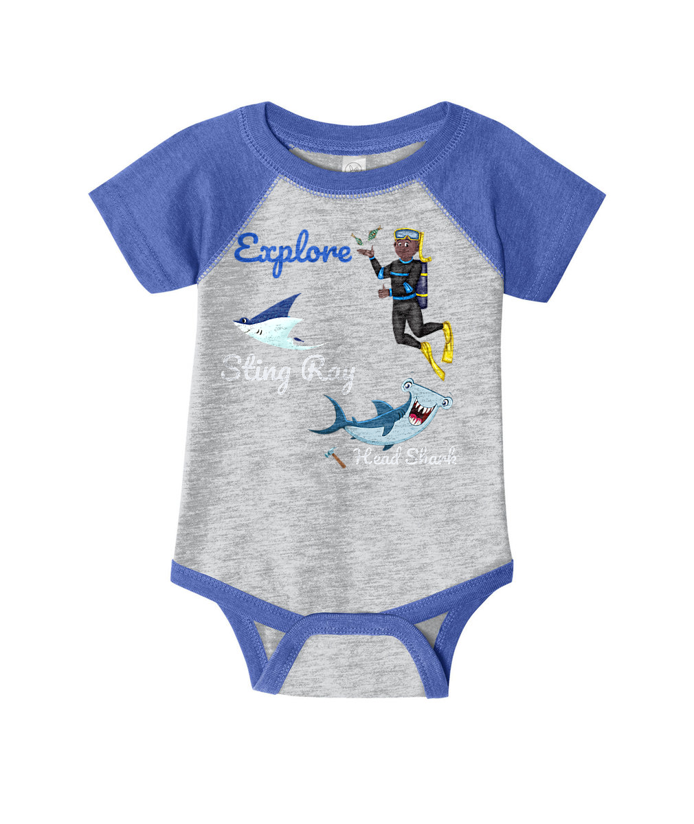 Sea Adventures Baby 2 Skins 4430 Onesie or Similar