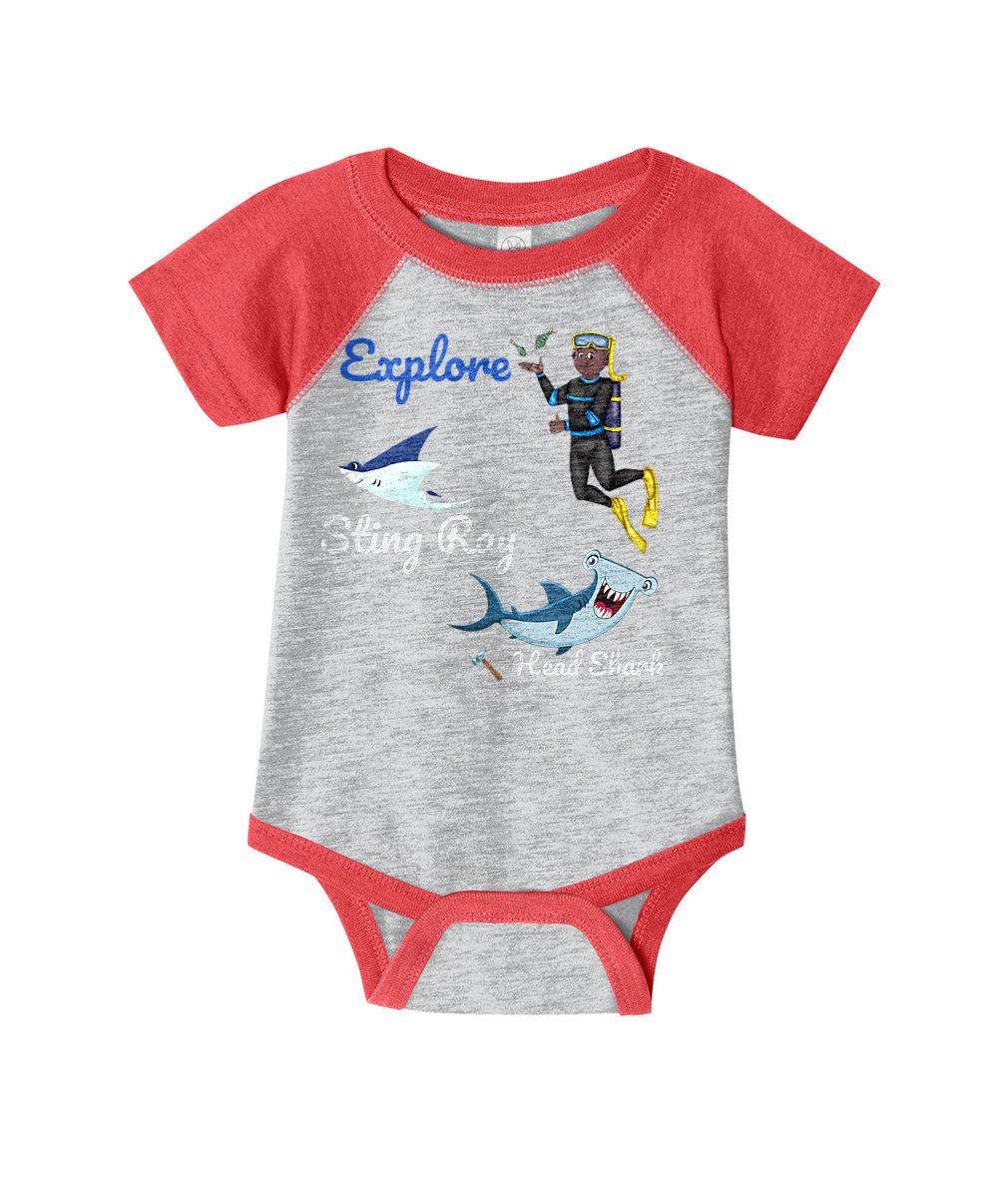 Sea Adventures Baby 2 Skins 4430 Onesie or Similar