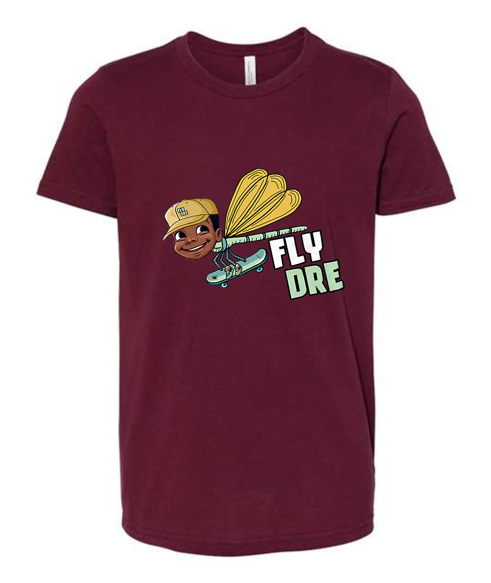 Fly Dre BELLA+CANVAS ® Youth Jersey Short Sleeve Tee