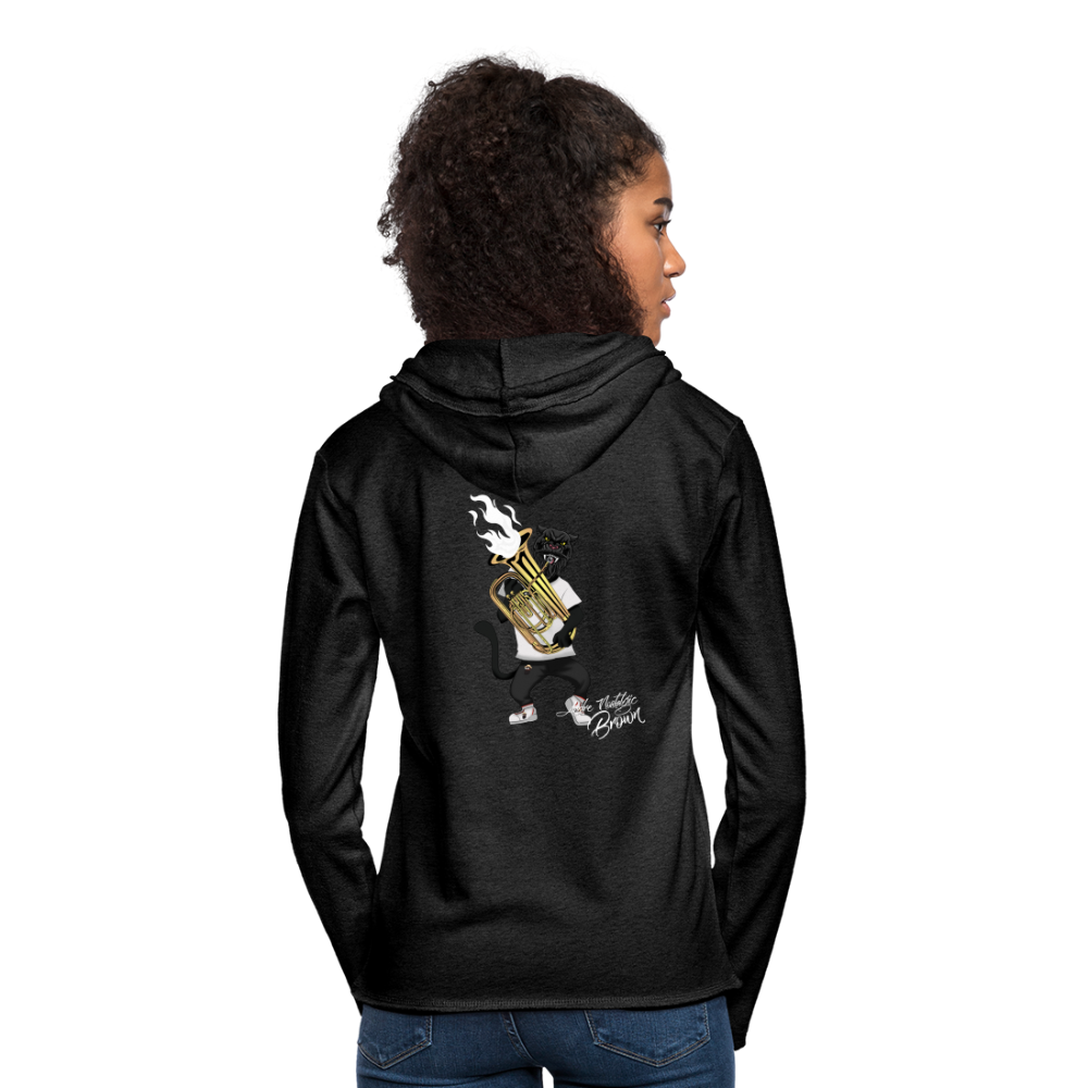 Real Players Only Unisex Lightweight Terry Hoodie - charcoal grey