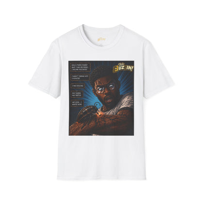 I Bee Incredible Orgins T-Shirt — “We Buzz In” Retro Comic Portrait Tee