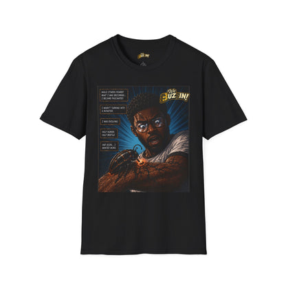 I Bee Incredible Orgins T-Shirt — “We Buzz In” Retro Comic Portrait Tee