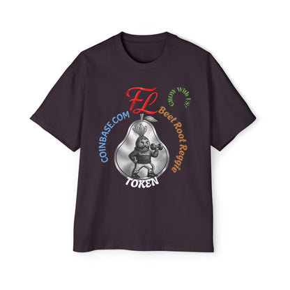 Beet Root Reggie Token Tee — Crypto Coin Mascot Graphic Shirt