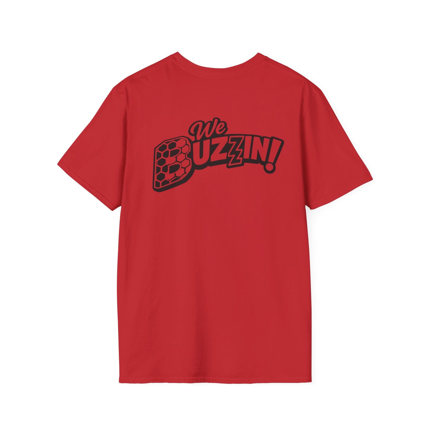 We Buzzin Comic Tee — 'I'm Here To Help'  Graphic T