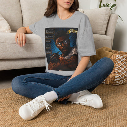 I Bee Incredible Orgins T-Shirt — “We Buzz In” Retro Comic Portrait Tee
