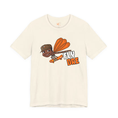 Fly Dre Graphic Tee - Fun Unisex Jersey T-Shirt for Casual Wear, Streetwear, Gift, Comfortable Fashion, Everyday Style