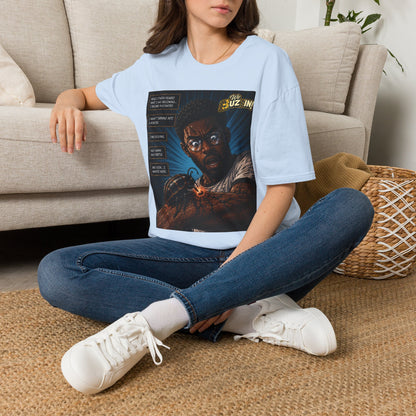 I Bee Incredible Orgins T-Shirt — “We Buzz In” Retro Comic Portrait Tee