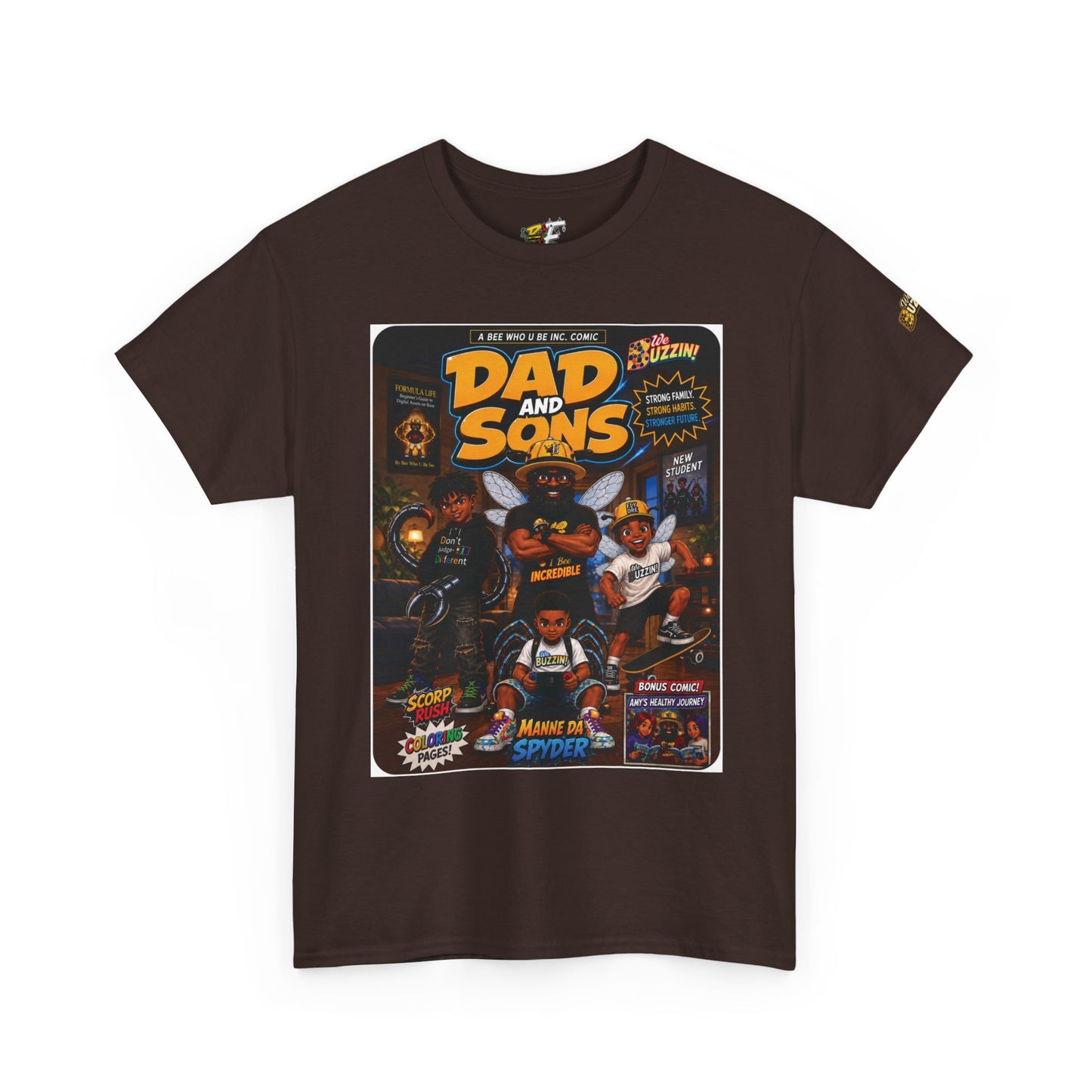 Dad and Sons Retro Arcade T-Shirt