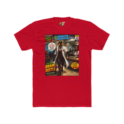 We Buzzin T-Shirt — Retro Comic 'Brain Beetle' Insecta Hospital Graphic Tee
