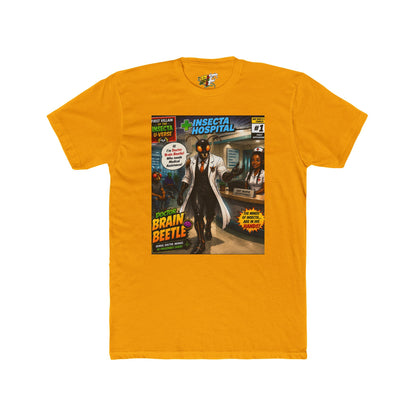 We Buzzin T-Shirt — Retro Comic 'Brain Beetle' Insecta Hospital Graphic Tee