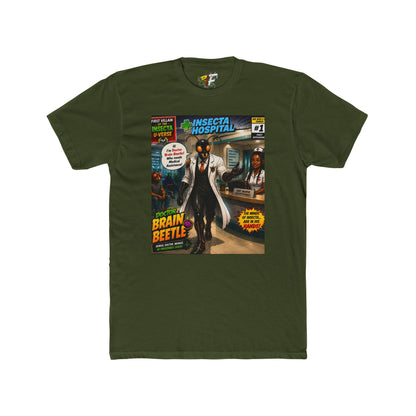 We Buzzin T-Shirt — Retro Comic 'Brain Beetle' Insecta Hospital Graphic Tee