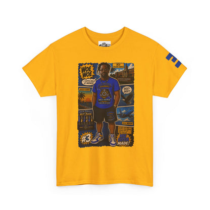 Comic Woe Woe Tee – Vintage Motorcycle Club Style Shirt