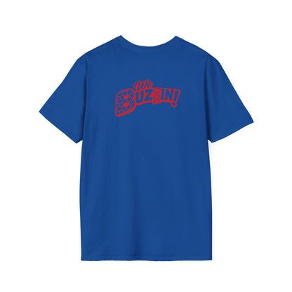 We Buzzin Comic Tee — 'I'm Here To Help'  Graphic T
