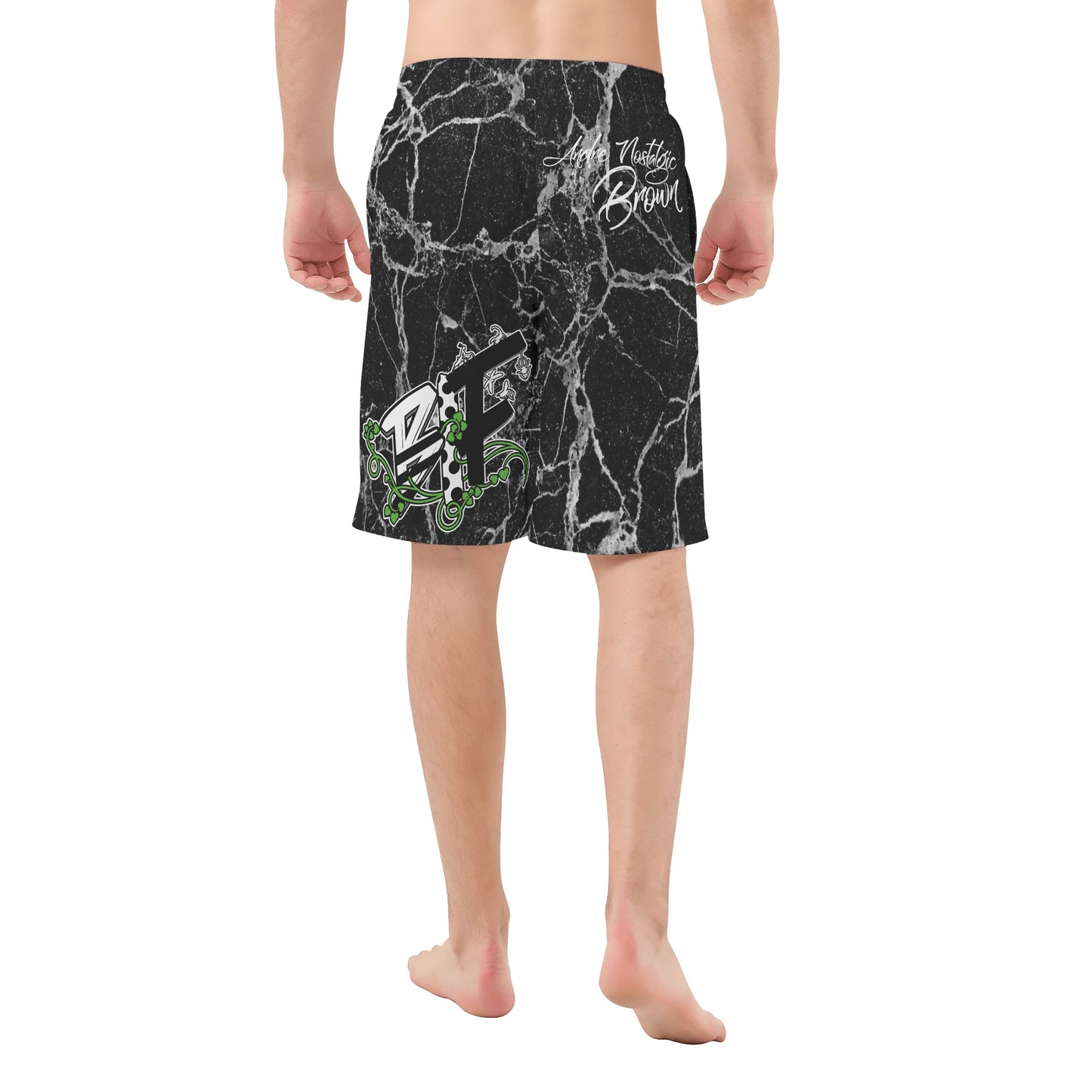 Black Insect Famili Men's All Over Print Board Shorts