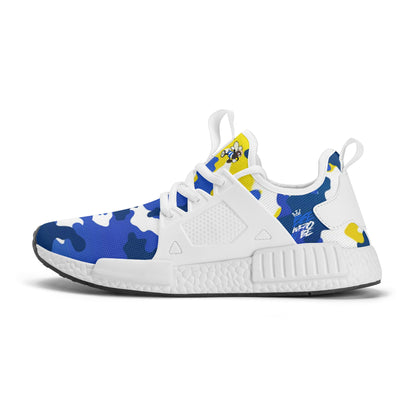 Bee Who U Be Camo Men's Mesh Sport Race Sneakers