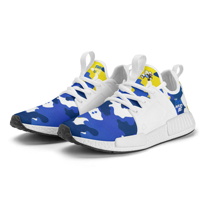 Bee Who U Be Camo Men's Mesh Sport Race Sneakers