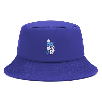 Bee Who U Be Embroidered Bucket Hats