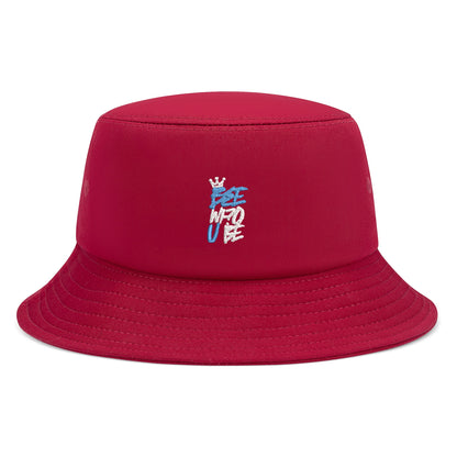 Bee Who U Be Embroidered Bucket Hats
