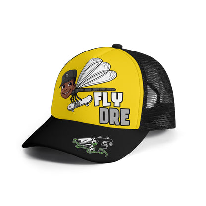 Fly Dre Kids Front Printing Mesh Baseball Caps