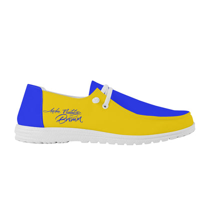 Bee Who U Be Mens Canvas Loafers