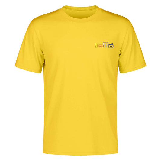 DJMD Mens Embroidered Chest Design Cotton T-shirt