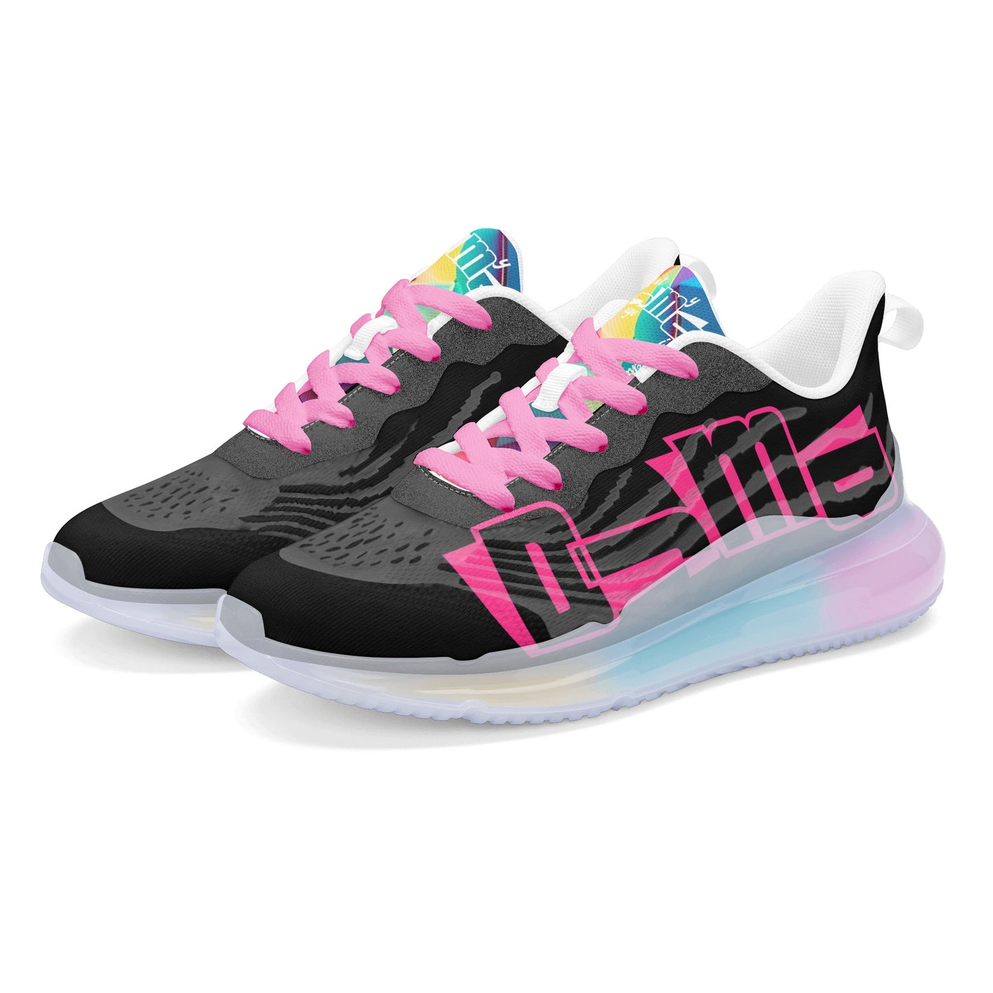 DJMD Womens Rainbow Atmospheric Cushion Running Shoes