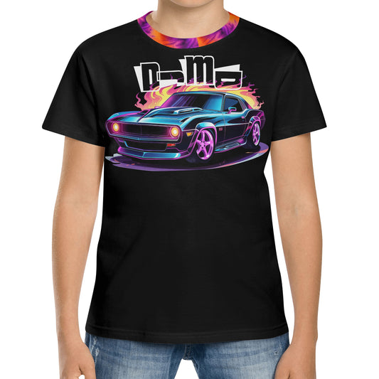 DJMD Kids All Over Print Short Sleeve T-Shirt