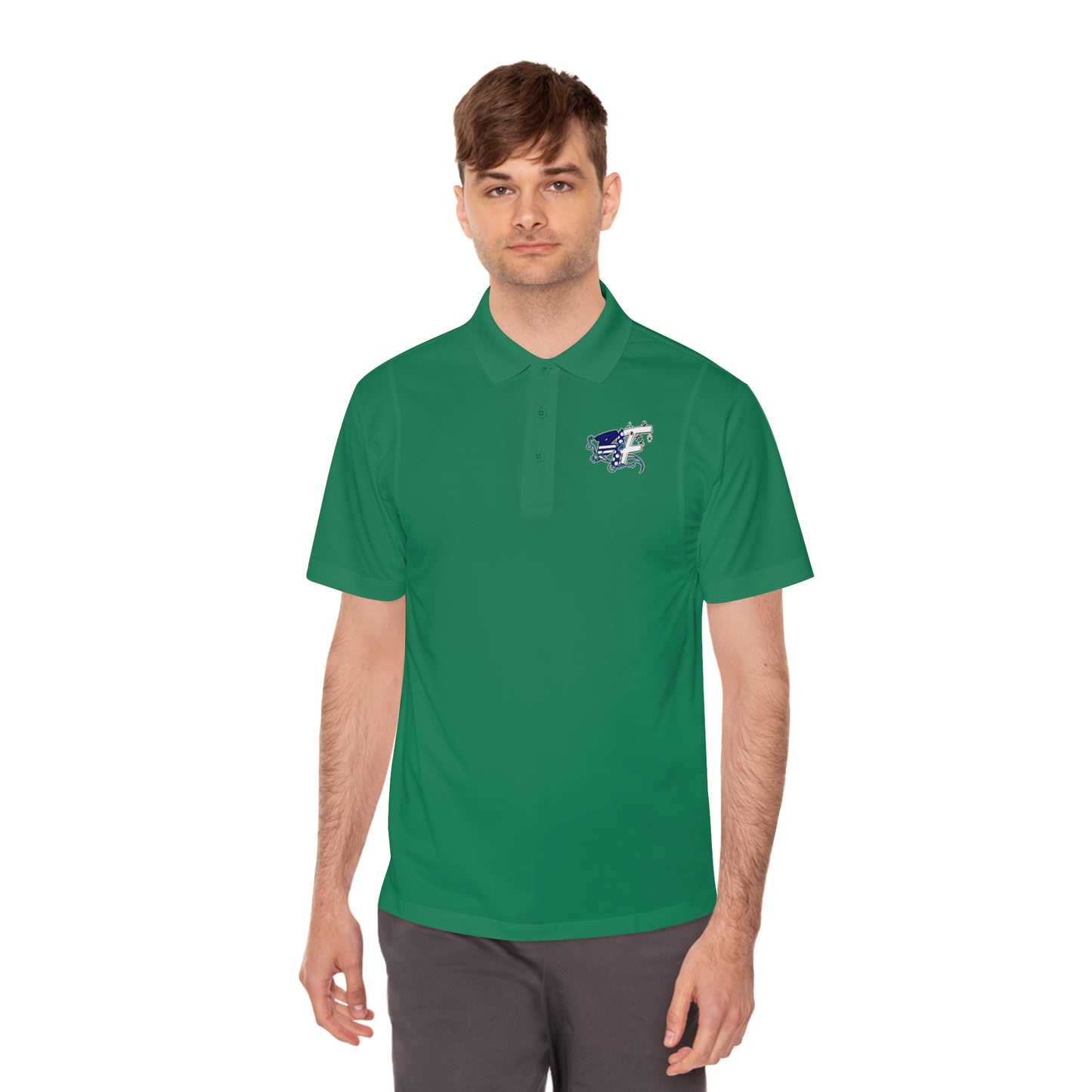 Blk Insct Famili Men's Sport Polo Shirt