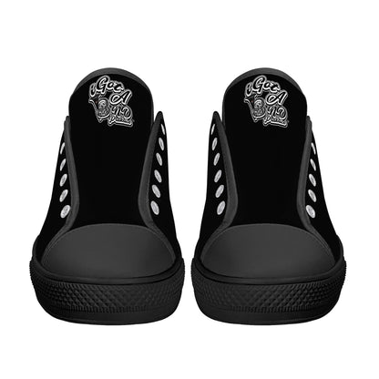 i Got Band Praktice  Womens Low Top Canvas Shoes - Customized Tongue