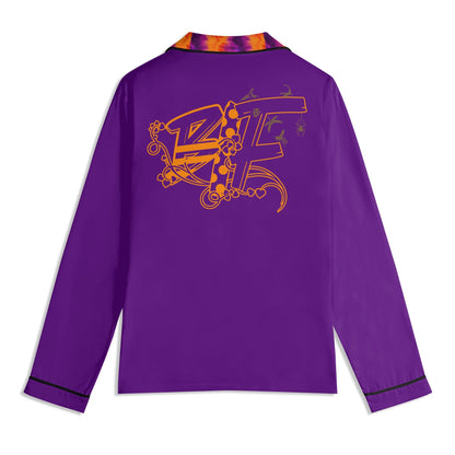Blk Insct Famili Unisex Long Sleeve Adult Pajama Set
