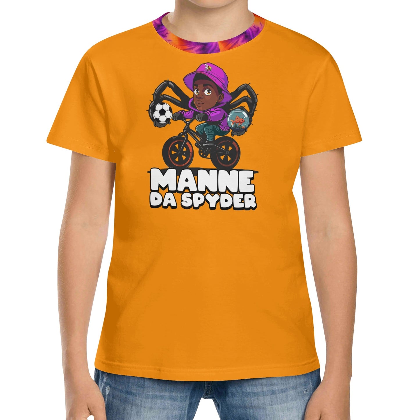 BLK Insct Famili Kids All Over Print Short Sleeve T-Shirt