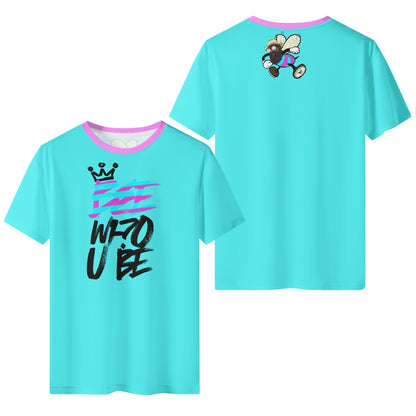 Bee  Who U Be Mens All Over Print Classic T-Shirt